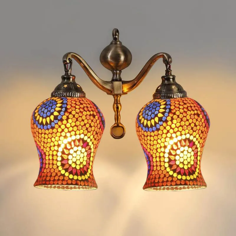 Varna Metal Mosaic Wall Lamp media 5