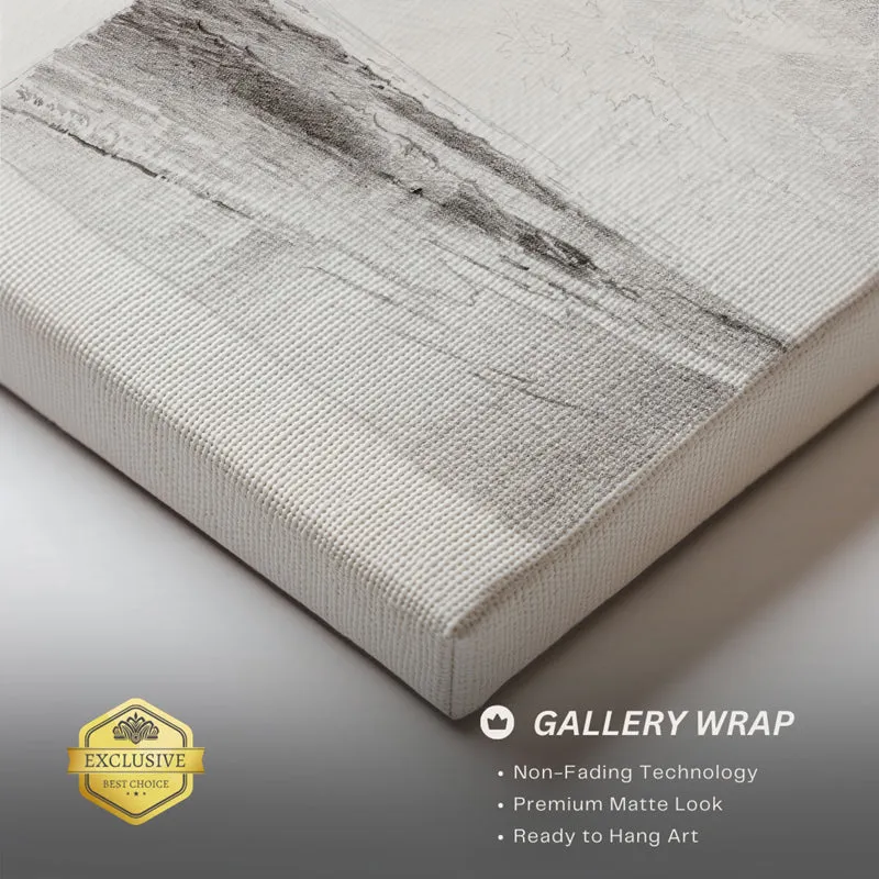 Monotone Waves Wood Wall Art media 6