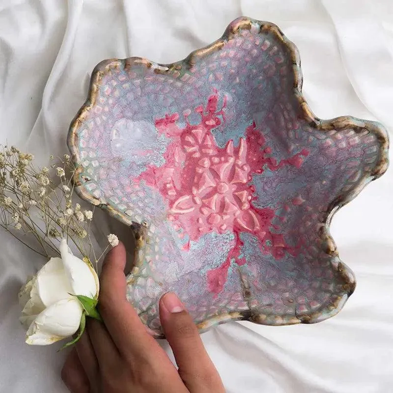 Aldia Starfish Handmade Ceramic Platter media 3