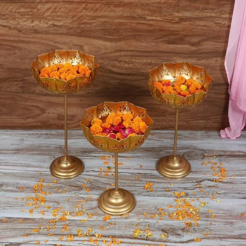 Shantana Ethnic Urli - Set Of Three media 1