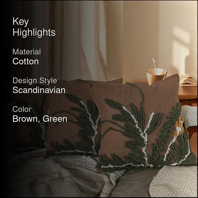 Zen Stitch Tufted Cushion Cover Set - Set Of Three media 2