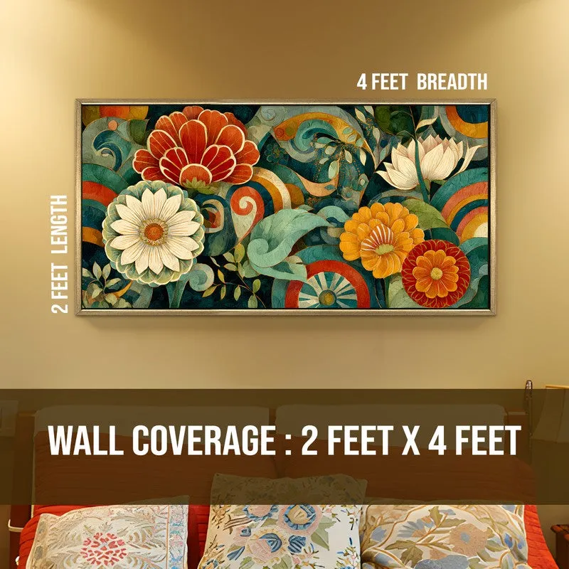 Elysian Canvas Wall Painting With Frame media 8