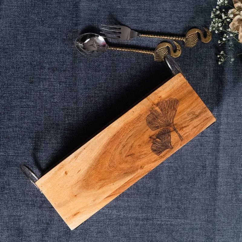 Impressa Printed Wooden Cutlery Stand media 5