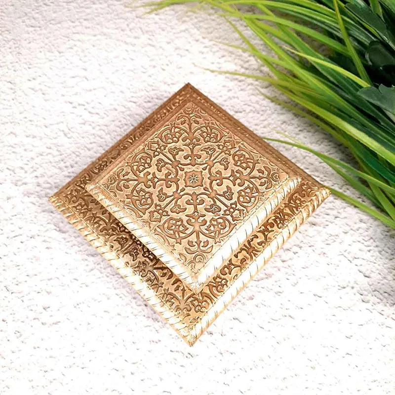 Praarthna Pooja Chowki - Set Of Two media 6