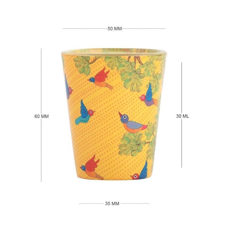 Chidiya Shot Glass (30 ml) - Set Of Four media 3