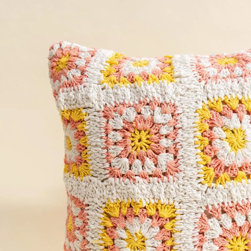 Lethe Crochet Cushion Cover - Square media 4