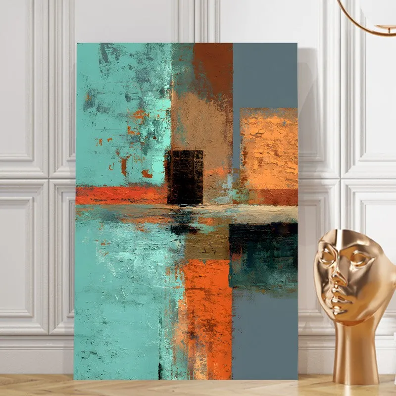 Structured Color Burst Canvas Wall Art media 5