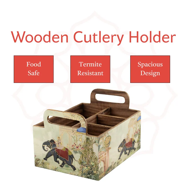 Raj Gaj Wooden Caddy media 4