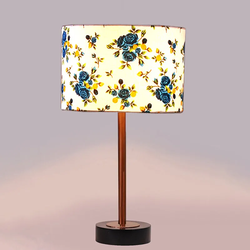 Fleura Wooden Table Lamp - Multicolor media 5