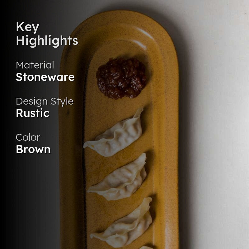 Terra Tones Stoneware Platter media 2