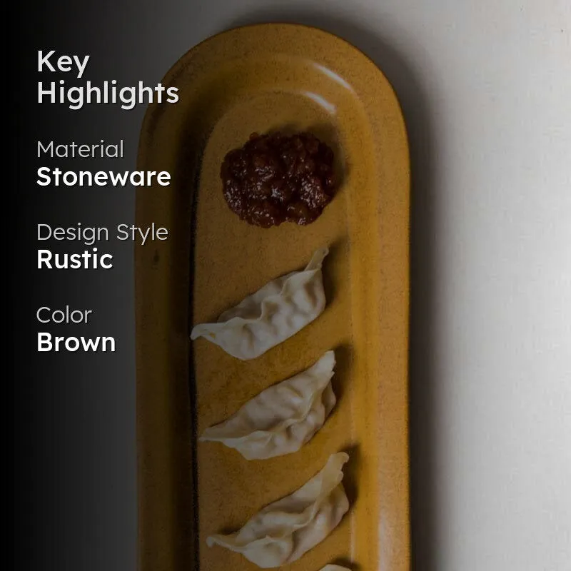 Terra Tones Stoneware Platter media 2