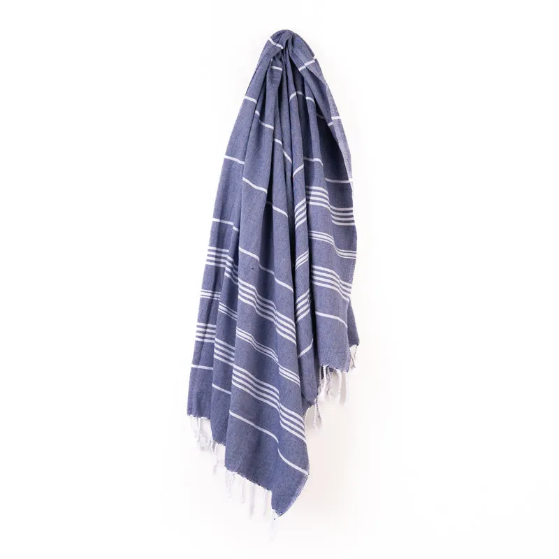 Cotlyn Cotton Bath Towel - Blue media 4