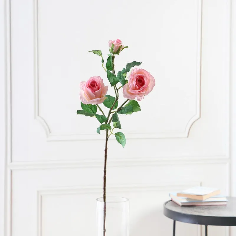 Bluma Wisteria Fabric Artificial Flower - Pink media 4