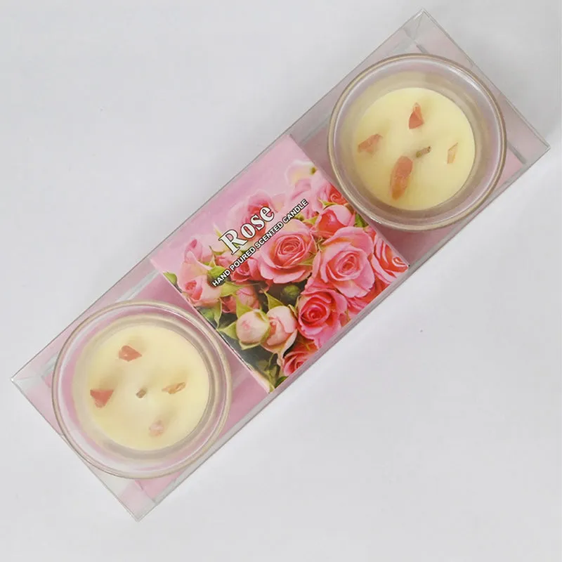 Solvyn Scented Candle (Rose) - Set Of Two media 5