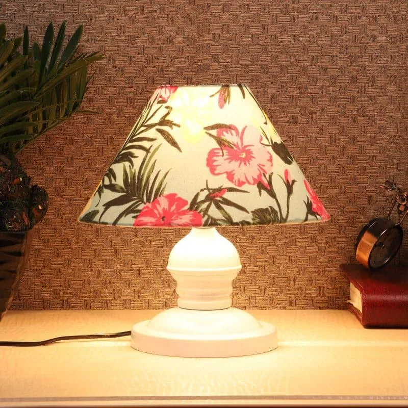Gardensa Myrla Fabric Table Lamp - Multicolor media 1