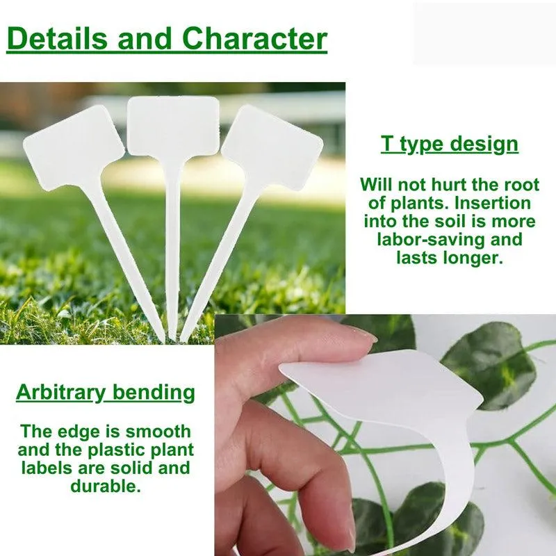 Nedura Plastic Plant Marker - Set of Ten media 4