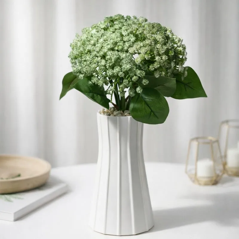 Meadow Bloom Plastic Artificial Flower - Set Of Four media 5