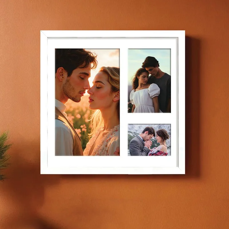 Memento Collage Photo Frame - White media 3