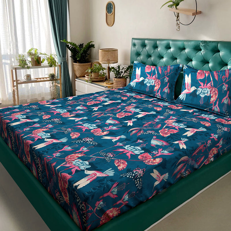 Evangeline Bedsheet - 180 GSM