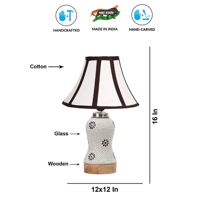 Earthix Wooden Table Lamp - Multicolor media 9