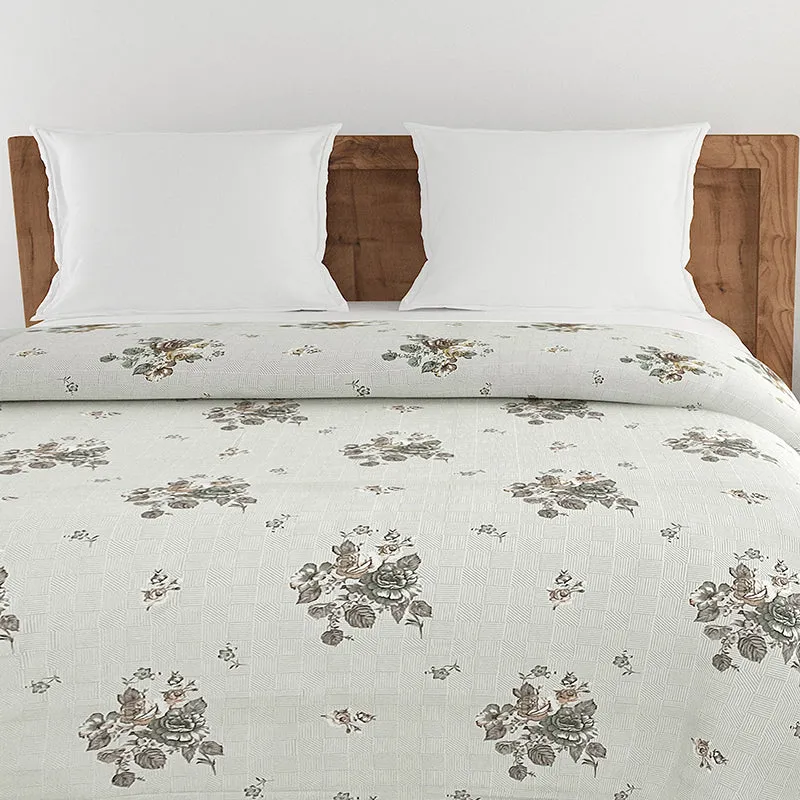 Swayam Dalila Cotton Comforter (Grey) -150 GSM media 4