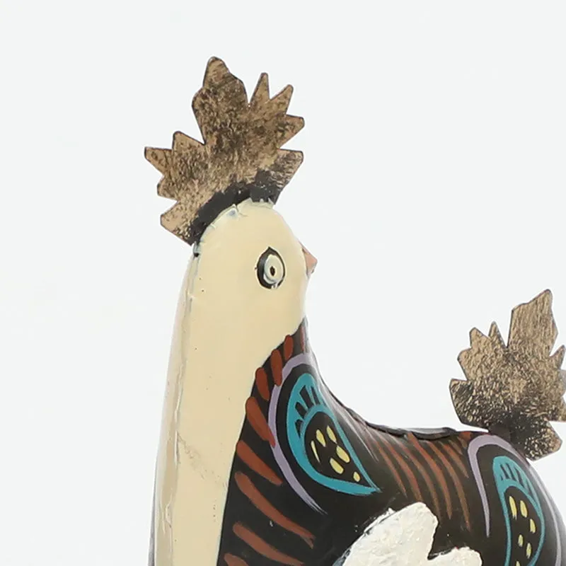 Pouleto Ceramic & Metal Showpiece - Set Of Two media 4