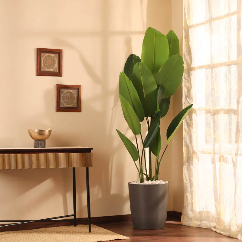 Leaf Nest Planter (Slate Grey) - Large media 3