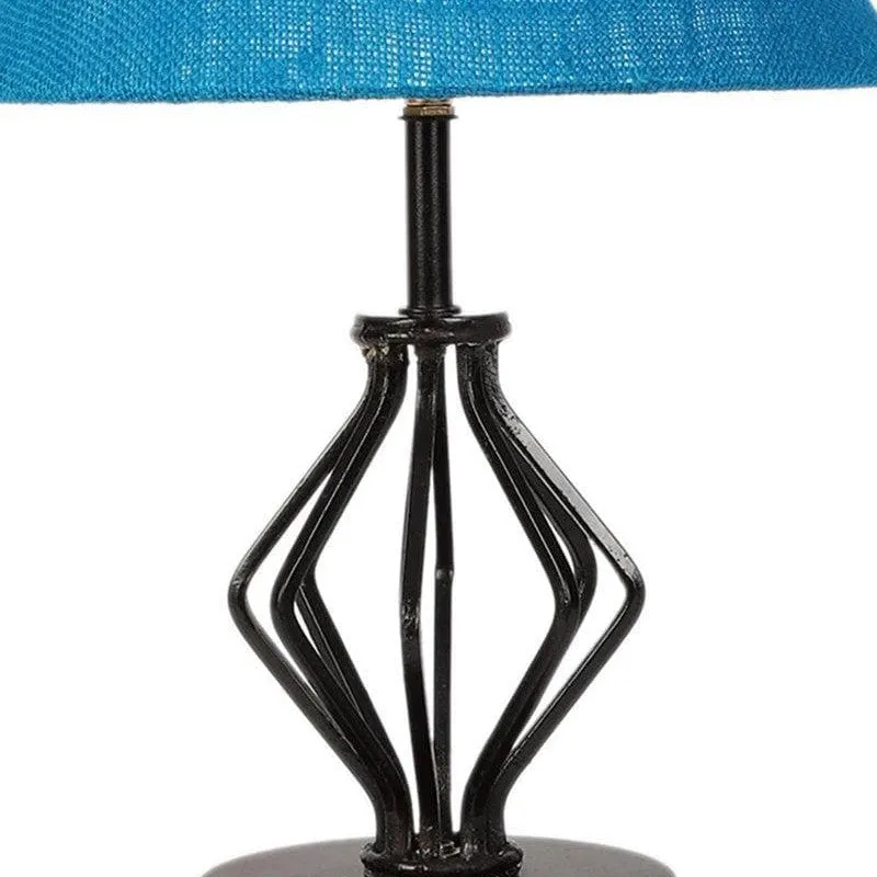 Firefly Fabric Table Lamp - Blue,Black media 6