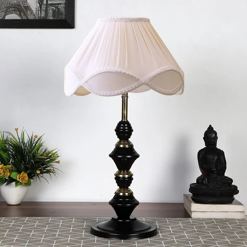 Lumexa Cotton Table Lamp With Iron Base - Ivory media 4