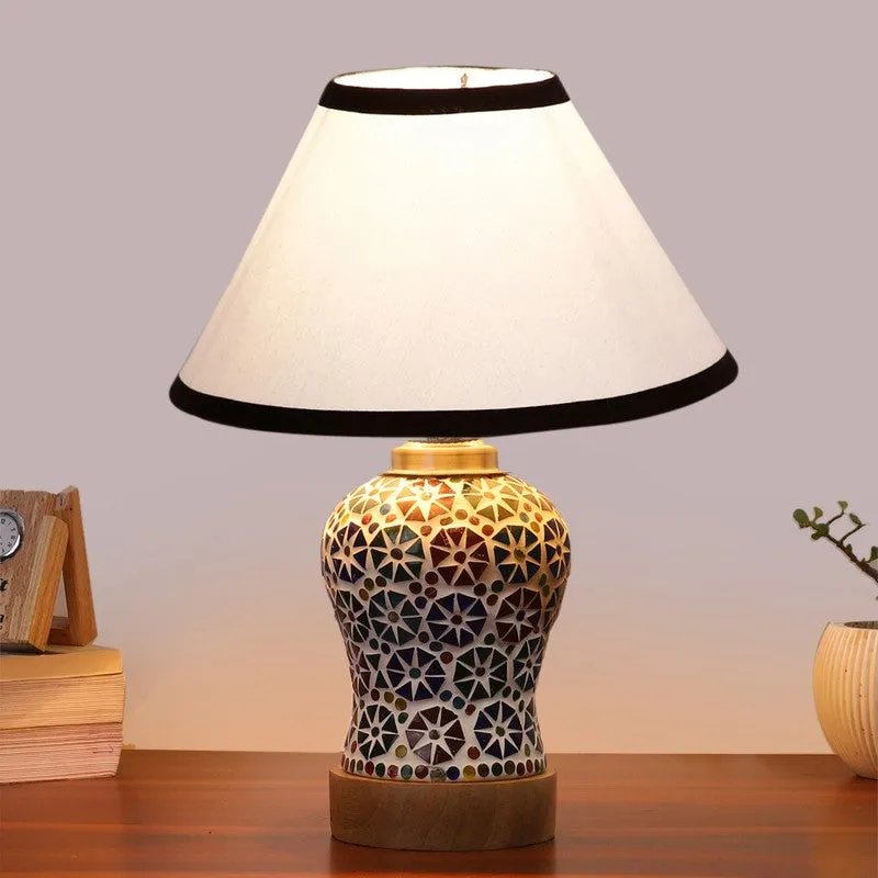 Elvora Wooden Table Lamp - Multicolor media 3