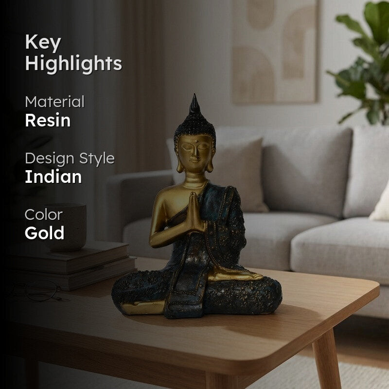 Regal Zen Buddha Idol media 2