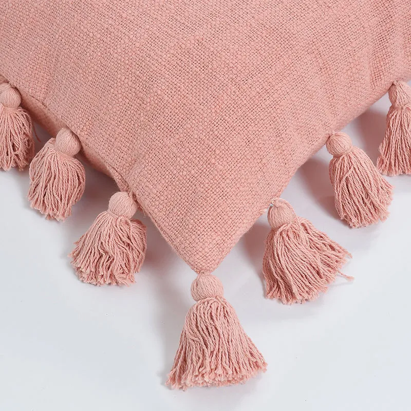 Tassia Cushion Cover (Pink) - Set Of Two media 4