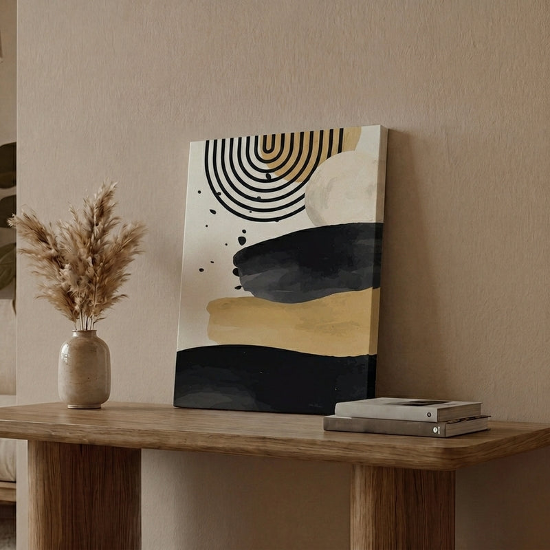 Mistara Abstract Canvas Wall Painting