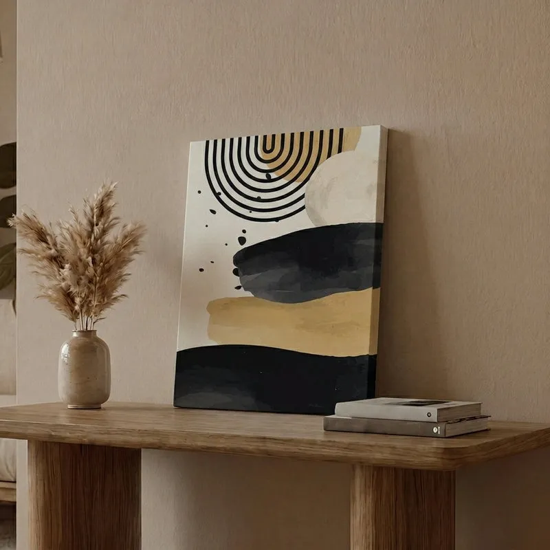 Mistara Abstract Canvas Wall Painting media 1
