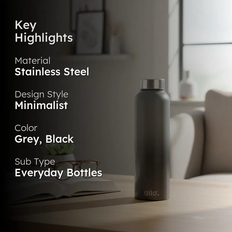 AquaNest Stainless Steel Water Bottle - 950 mL media 2