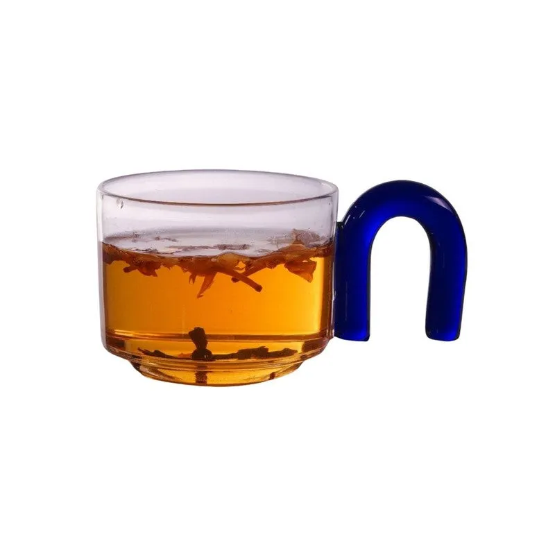 Callista Borosilicate Glass Tea Cup (140 mL Each) - Set Of Six media 4