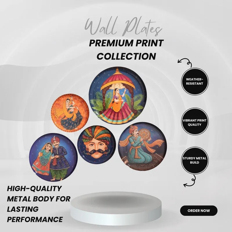 Sacred Grove Wall Plates - Set of Five media 7