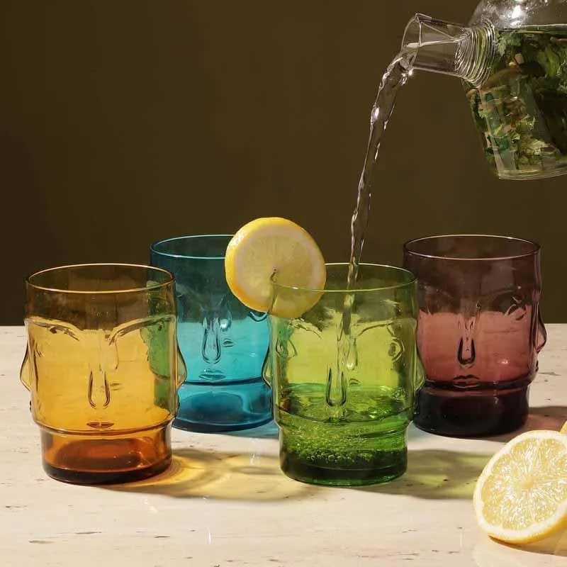Mojito Tiki Old Fashioned Drinking Glass (400 mL) - Set Of Two media 1