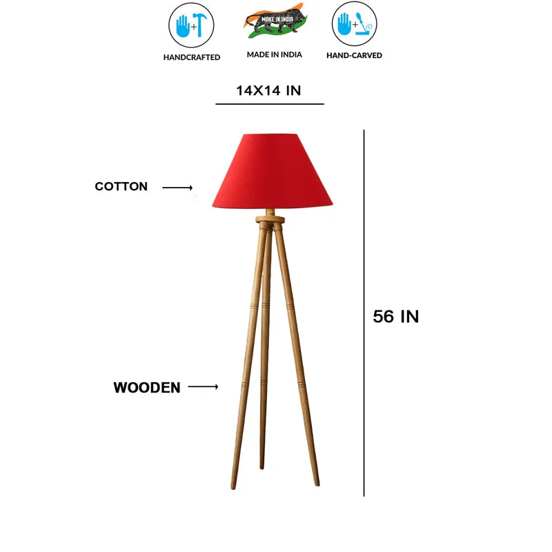 Cotin II Tripod Floor Lamp - Red media 6