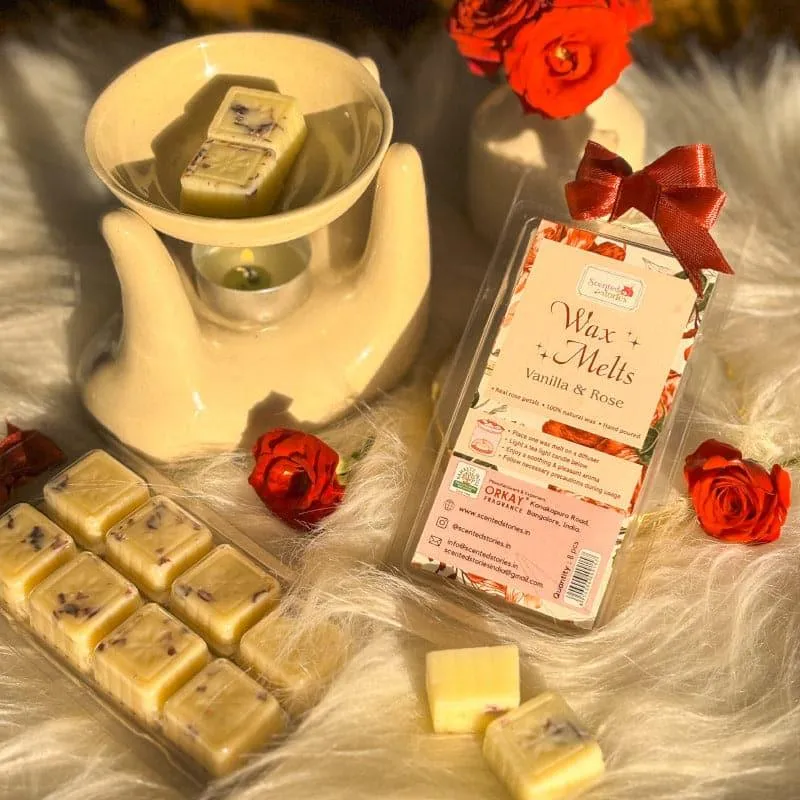Scentora Wax Melt (Vanilla & Rose) - Set Of Sixteen media 3