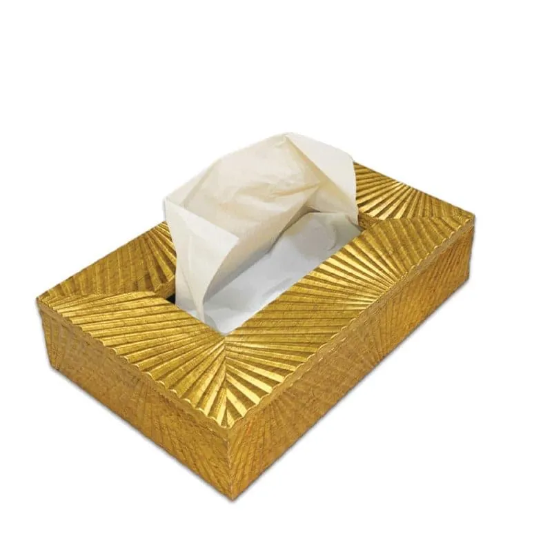 Stripe Stride Tissue Box - Amber media 4