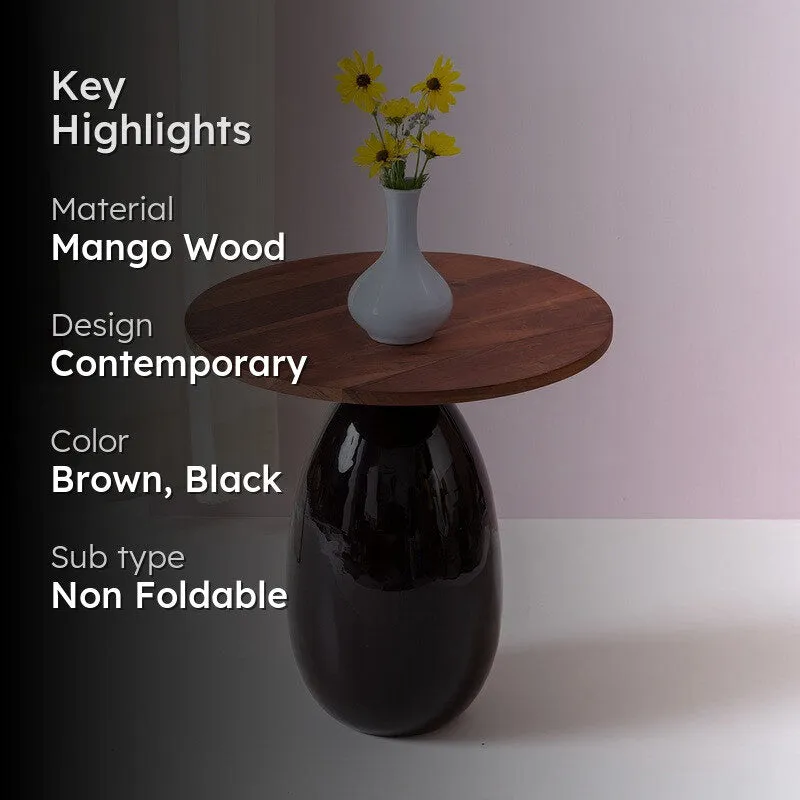 Caffeine Center Table - Brown,Black media 2