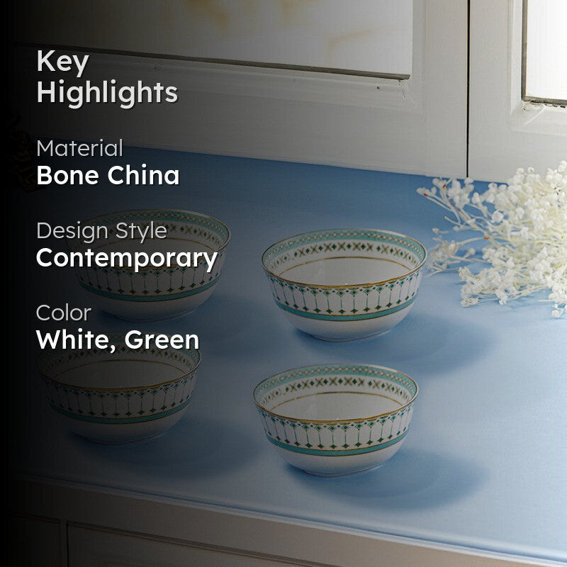 Momentum 24K Gold Plated Bowls (200 mL) - Set Of Four media 2