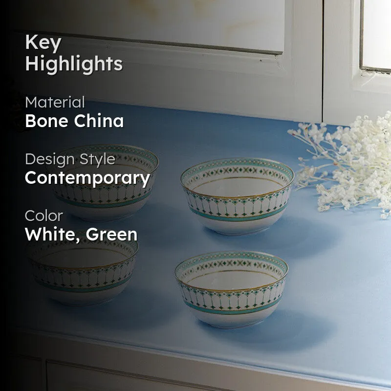 Momentum 24K Gold Plated Bowls (200 mL) - Set Of Four media 2