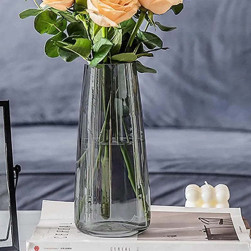 Madge Glass Vase - Black media 3