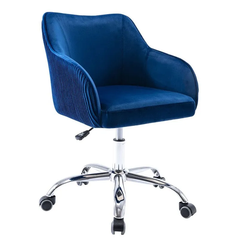 Seatron Metal Office Chair - Blue media 3