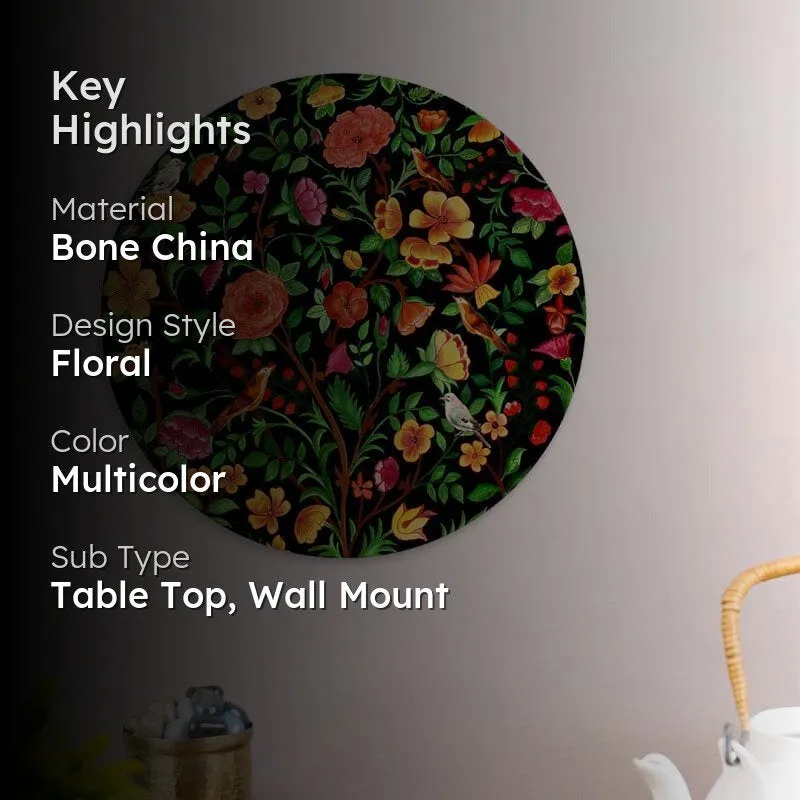 Floral Lush Decorative Plates media 2
