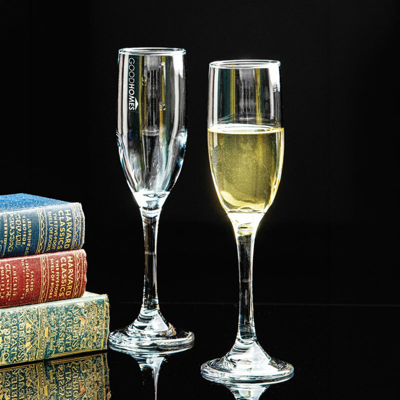 Glass Wine Glasses (180 mL Each) - Set Of Four media 3