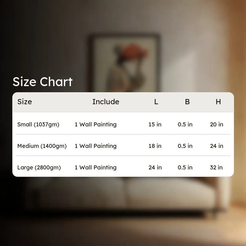 Ember Fin Canvas Wall Painting - Black Frame media 8