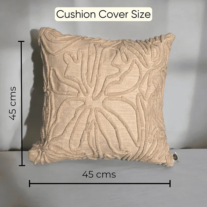 Plushie Petals Tufted Cushion Cover (Pale Pink) - Set Of Two media 6